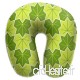 Travel Pillow Maple Leaf Spring Summer Memory Foam U Neck Pillow for Lightweight Support in Airplane Car Train Bus - B07V3WR2CS